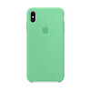 <h1>Apple iPhone XS Max Silikon Case, minzgrün</h1>