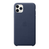 <h1>Apple iPhone 11 Pro Max Leder Case, mitternachtsblau</h1>