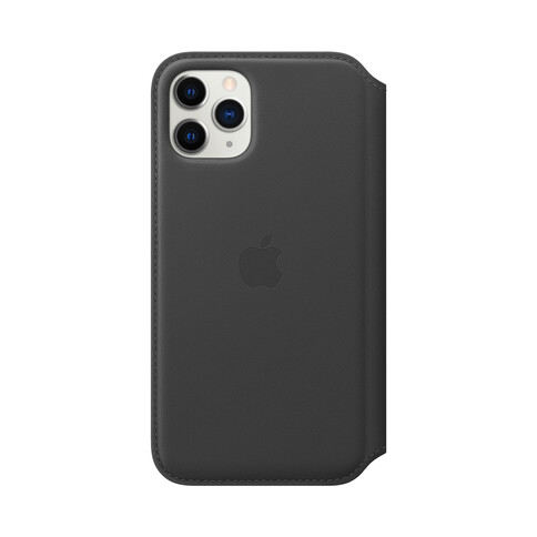 Apple iPhone 11 Pro Leder Folio, schwarz