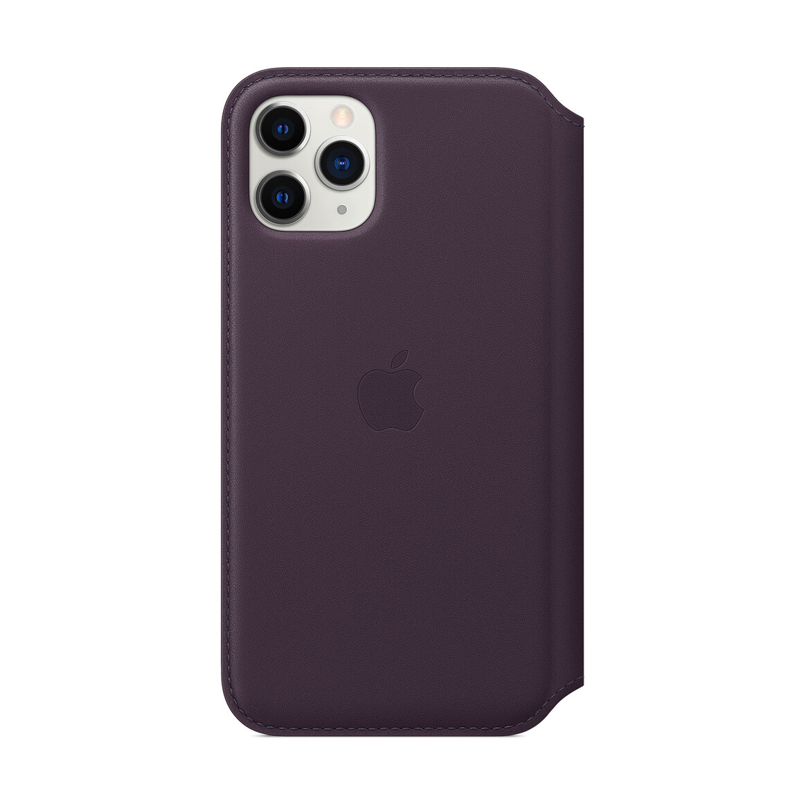 <h1>Apple iPhone 11 Pro Max Leder Folio, aubergine</h1>