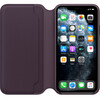 <h1>Apple iPhone 11 Pro Leder Folio, aubergine</h1>
