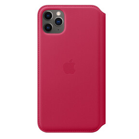 Apple iPhone 11 Pro Leder Folio, himbeere