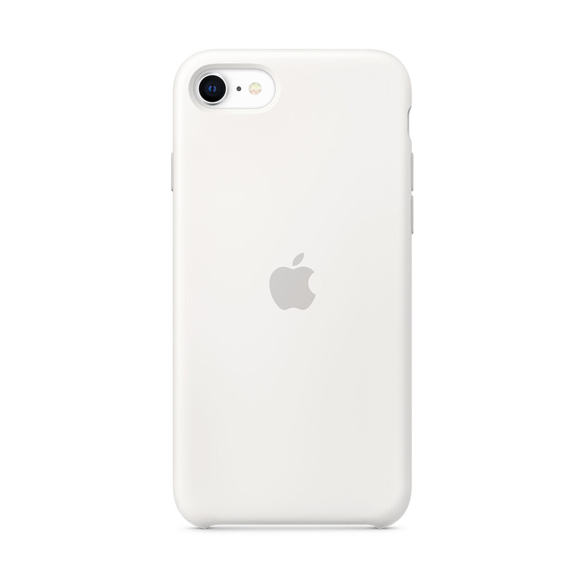 <h1>Apple iPhone SE Silikon Case, weiß</h1>