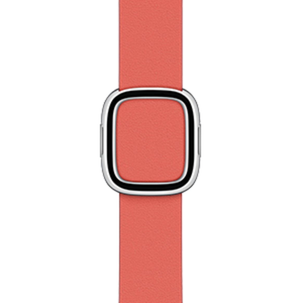 <h1>Apple Watch 38/40/41 mm Modernes Lederarmband, zitruspink, mittel</h1>