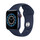Apple Watch Series 6 GPS + Cellular, Aluminium blau, 40 mm mit Sportarmband, dunkelmarine