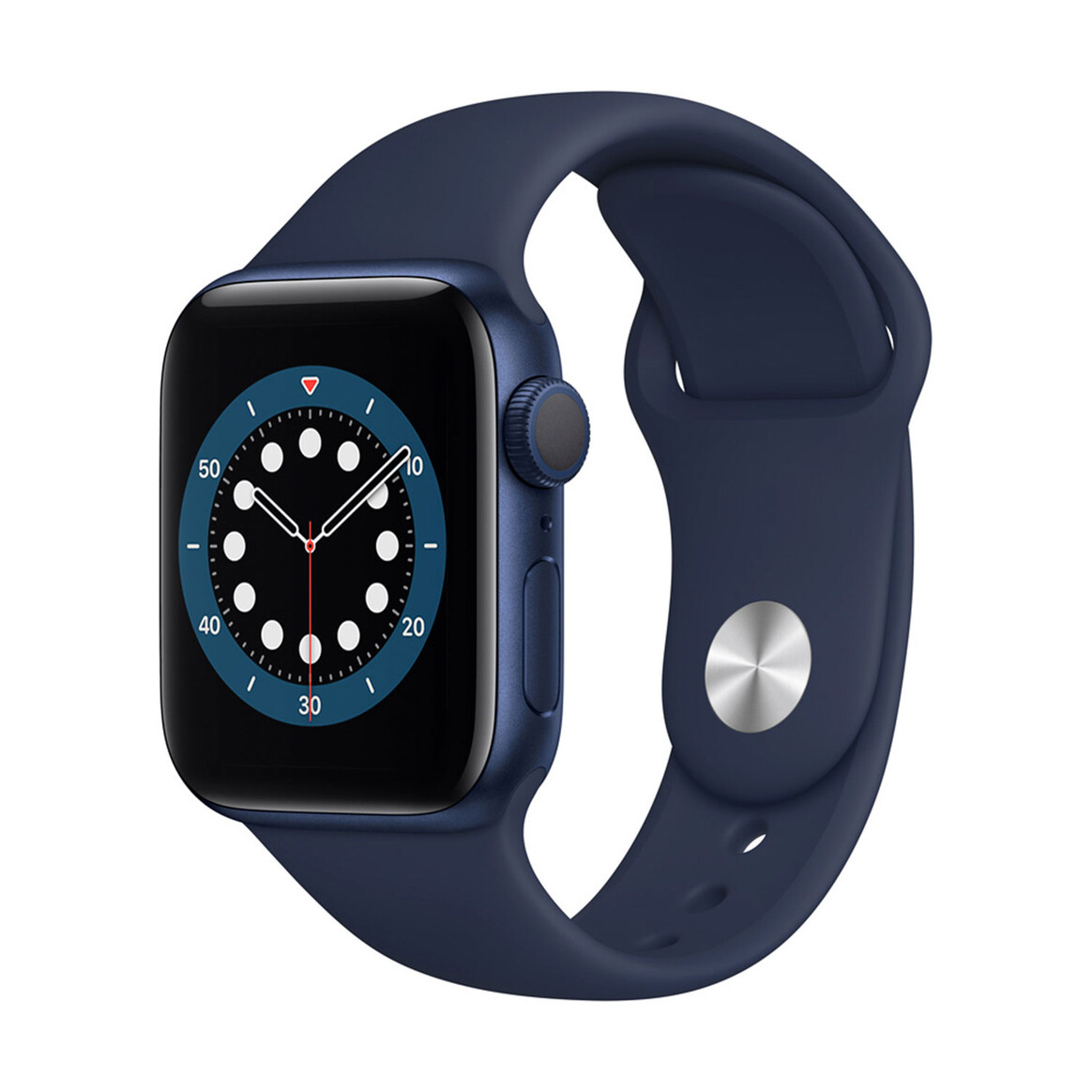 <h1>Apple Watch Series 6 GPS, Aluminium blau, 40 mm mit Sportarmband, dunkelmarine &gt;</h1>