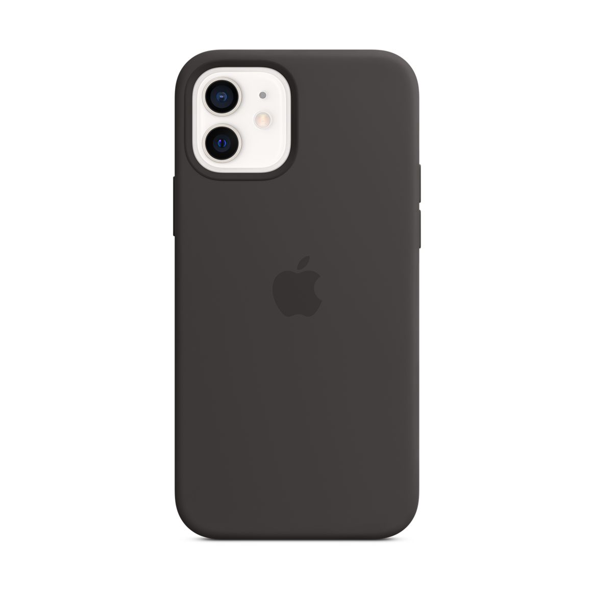 <h1>Apple iPhone 12/ 12 Pro Silikon Case mit MagSafe, schwarz</h1>