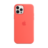 <h1>Apple iPhone 12/ 12 Pro Silikon Case mit MagSafe, zitruspink</h1>