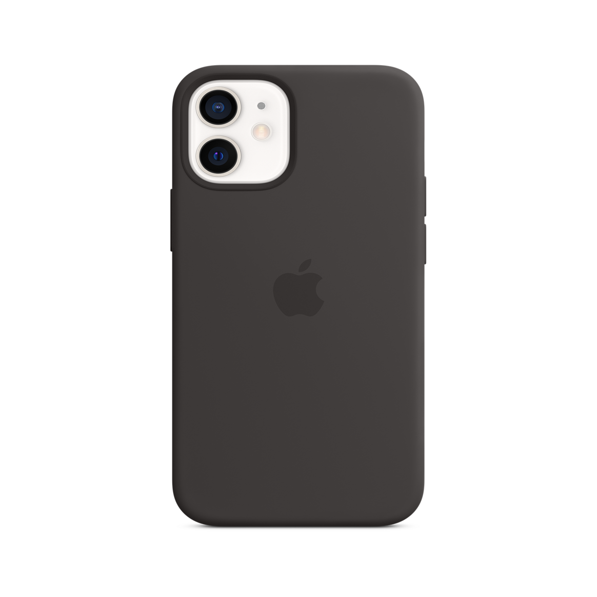 <h1>Apple iPhone 12 mini Silikon Case mit MagSafe, schwarz</h1>