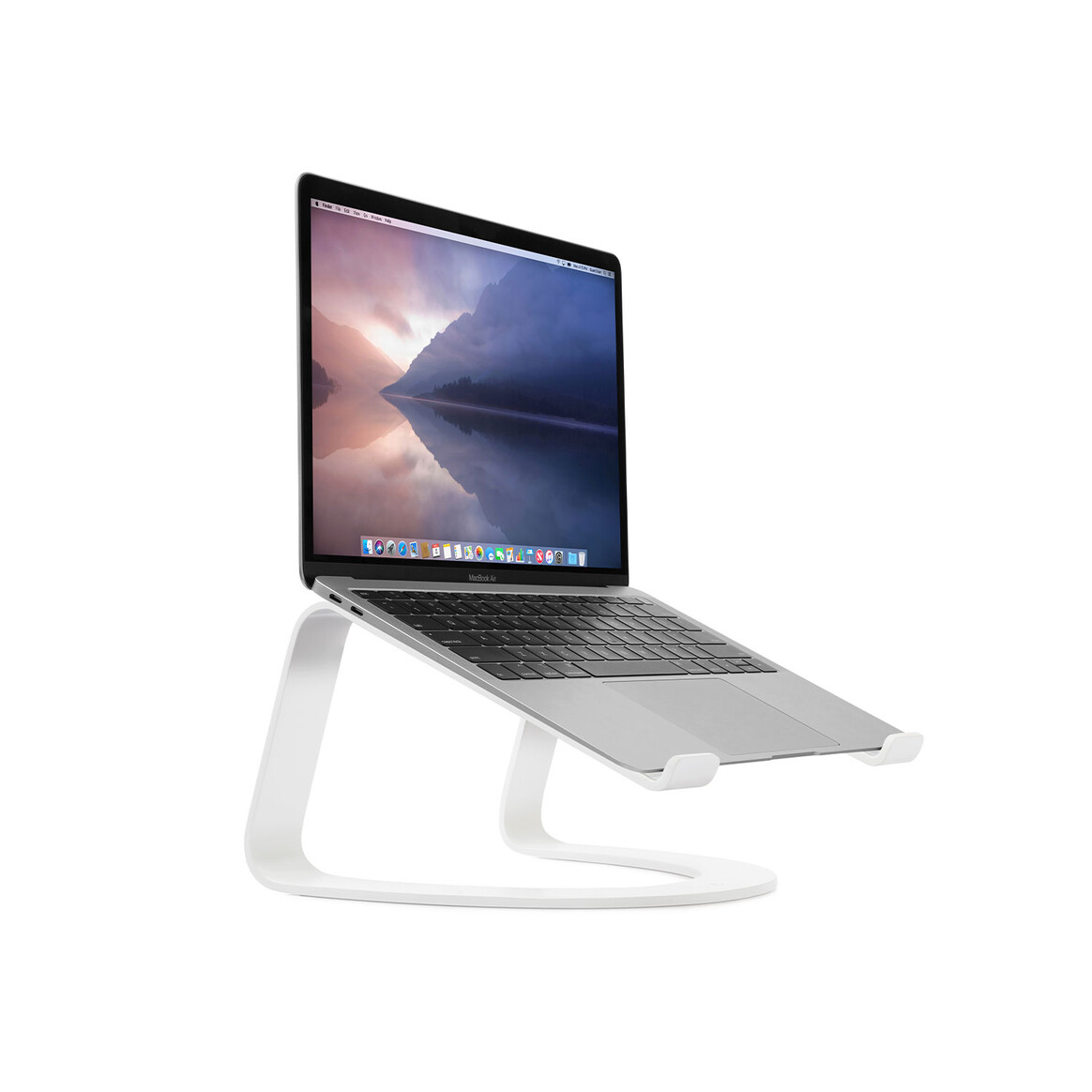 <h1>Twelve South Curve Aluminum Ständer für MacBooks und Notebooks, weiß</h1>