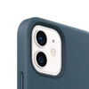 <h1>Apple iPhone 12 mini Leder Case mit MagSafe, baltischblau</h1>
