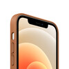 <h1>Apple iPhone 12/ 12 Pro Leder Case mit MagSafe, sattelbraun</h1>