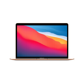MacBook Air 13" M1 Chip 8-Core CPU und 7-Core GPU, 8GB, 256GB SSD, gold