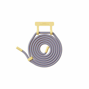 Woodcessories Lanyard für Change Case, gelb/lila>