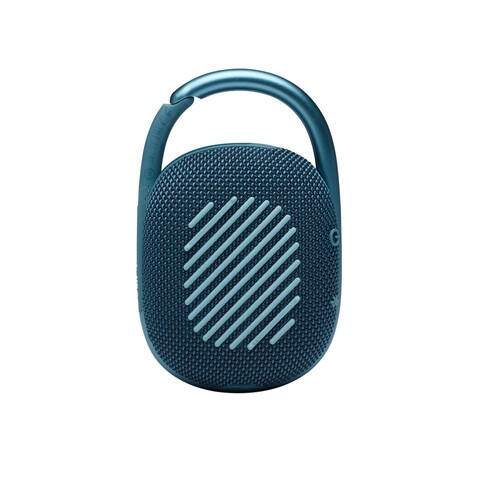 JBL Clip4, Bluetooth-Lautsprecher mit Karabinerhaken, blau &gt;
