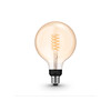 <h1>Philips Hue White Filament Globe, smarte LED Lampe E27</h1>