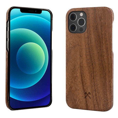 Woodcessories Slim Case für iPhone 12 Pro Max, walnut&gt;