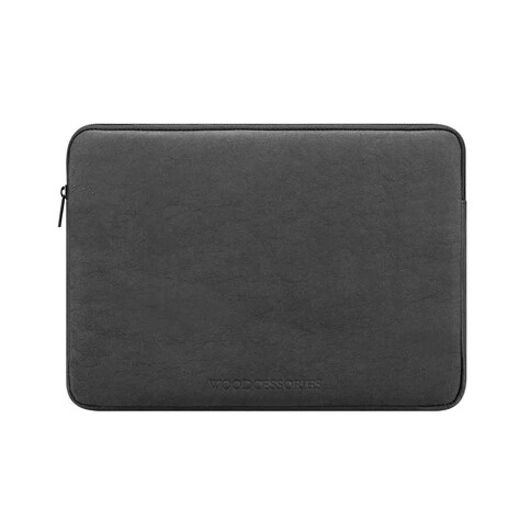 Woodcessories Eco Sleeve für MacBook 15&quot;/16&quot;, schwarz