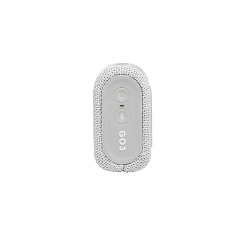 JBL Go3, Bluetooth-Lautsprecher, weiß - PMO