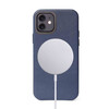 <h1>Decoded MagSafe Leder Backcover für iPhone 12 mini, navy</h1>