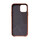 Decoded MagSafe Leder Backcover für iPhone 12 Pro Max, braun &gt;