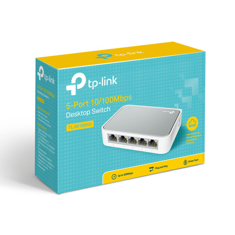 TP-Link SF1005D, 5-Port Desktop-Switch
