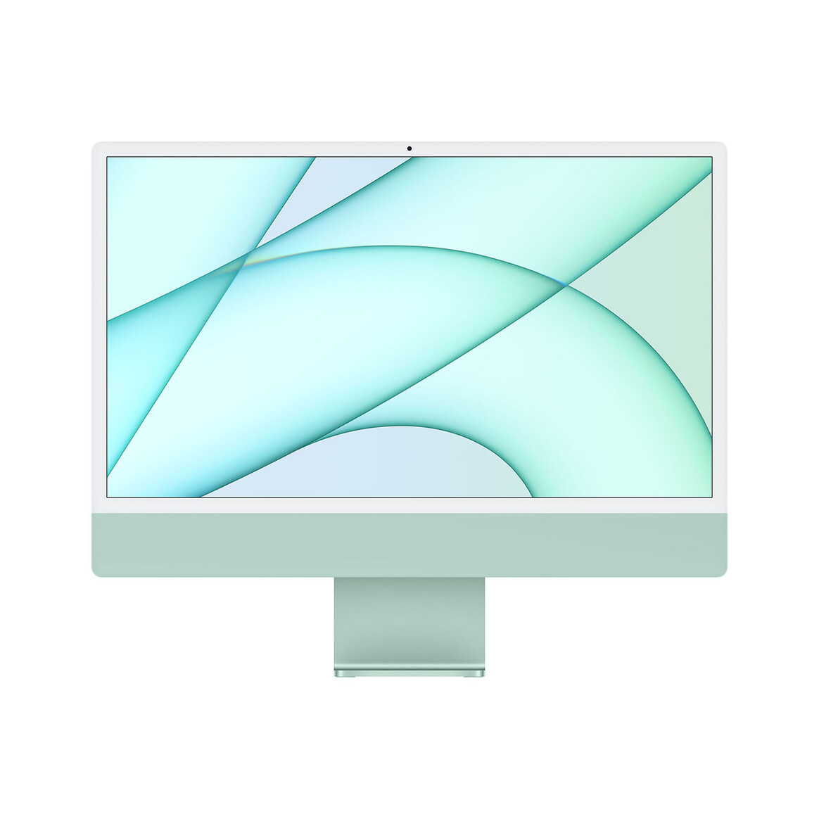 <h1>iMac 24&quot; mit 4.5K Retina, M1 Chip 8-Core CPU und 8-Core GPU, 8GB, 256GB SSD, grün</h1>