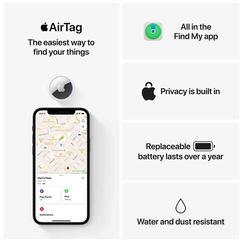 Apple AirTag, 1er-Pack
