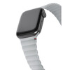 <h1>Decoded 42/44/45  mm Silikonarmband mit Magnetverschluss für Apple Watch Series 2/3/4/5/6/7/SE, grau</h1>