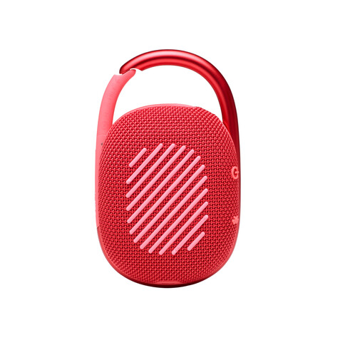 JBL Clip4, Bluetooth-Lautsprecher mit Karabinerhaken, rot