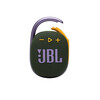 <h1>JBL Clip4, Bluetooth-Lautsprecher mit Karabinerhaken, grün</h1>
