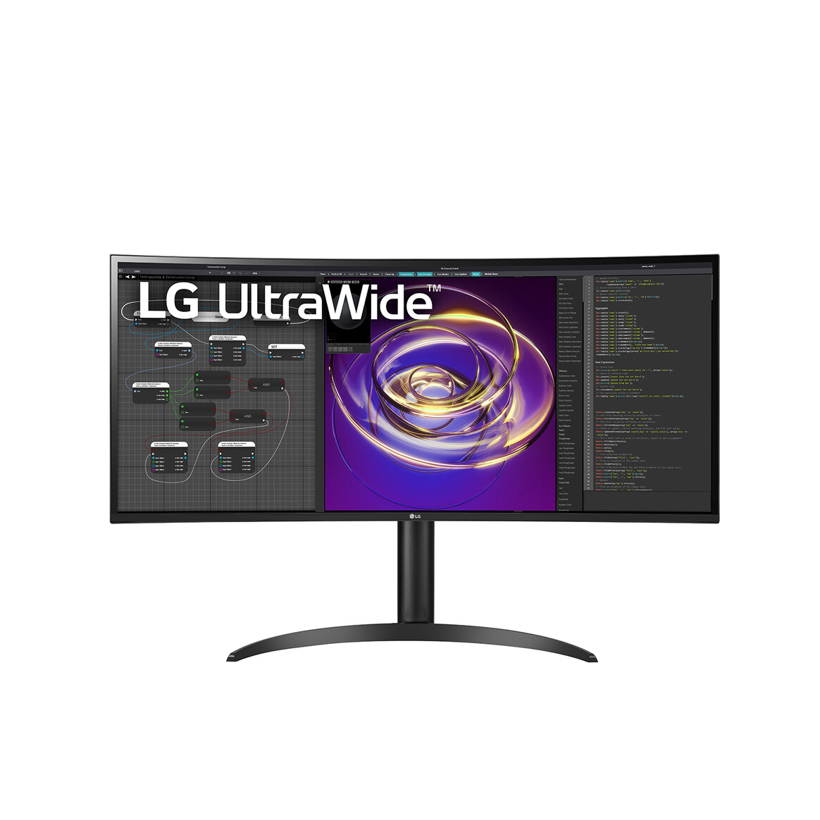 <h1>LG 34&quot; IPS Curved UltraWide Monitor 34WP85C, schwarz</h1>