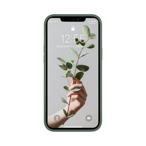 Woodcessories Bio Case Classic für iPhone 13, grün