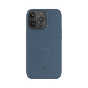 Woodcessories Bio Case antimikrobiell für iPhone 13 Pro, blau>