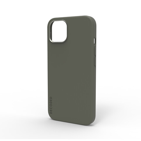 Decoded MagSafe Silikon Backcover für iPhone 13, grün &gt;