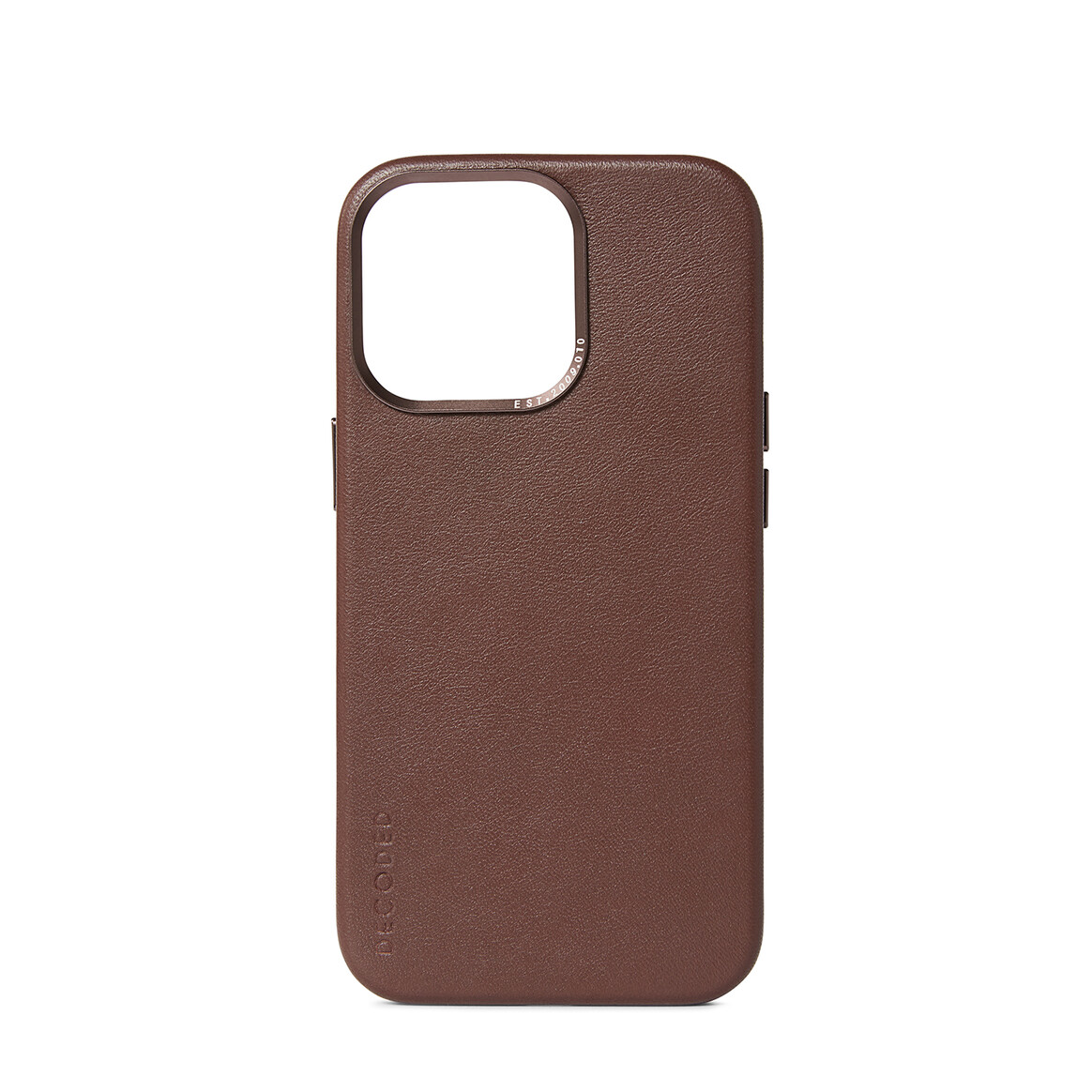 <h1>Decoded MagSafe Leder Backcover für iPhone 13 Pro, braun</h1>