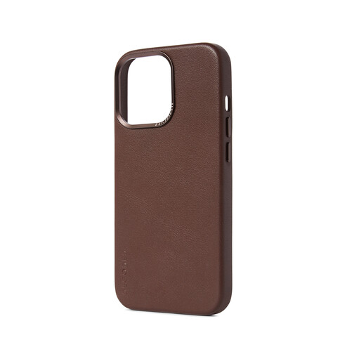 Decoded MagSafe Leder Backcover für iPhone 13 Pro, braun &gt;