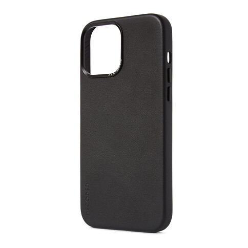 Decoded MagSafe Leder Backcover für iPhone 13 Pro Max, schwarz &gt;