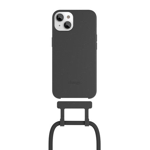 Woodcessories Change Case für iPhone 13 mini, schwarz&gt;