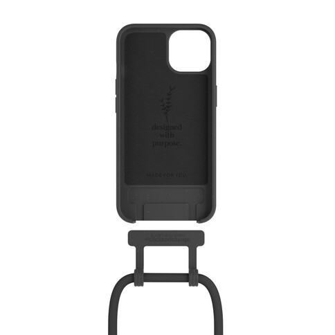Woodcessories Change Case für iPhone 13 mini, schwarz&gt;