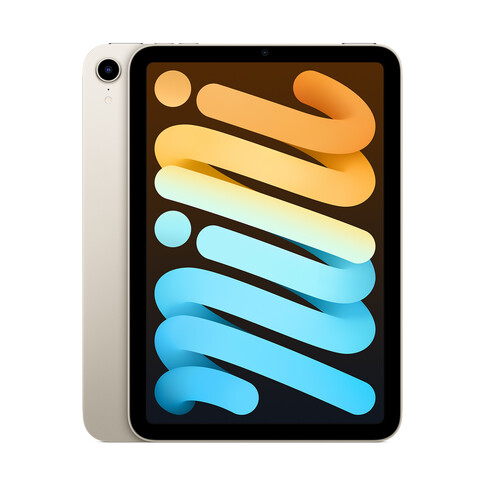 iPad mini Wi-Fi, 64GB mit Retina Display, polarstern, (6.Gen.)