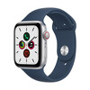 <h1>Apple Watch Series SE GPS + Cellular, Aluminium silber, 44 mm mit Sportarmband, abyssblau</h1>