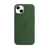 <h1>Apple iPhone 13 Silikon Case mit MagSafe, kleegrün</h1>