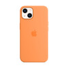 <h1>Apple iPhone 13 Silikon Case mit MagSafe, gelborange</h1>
