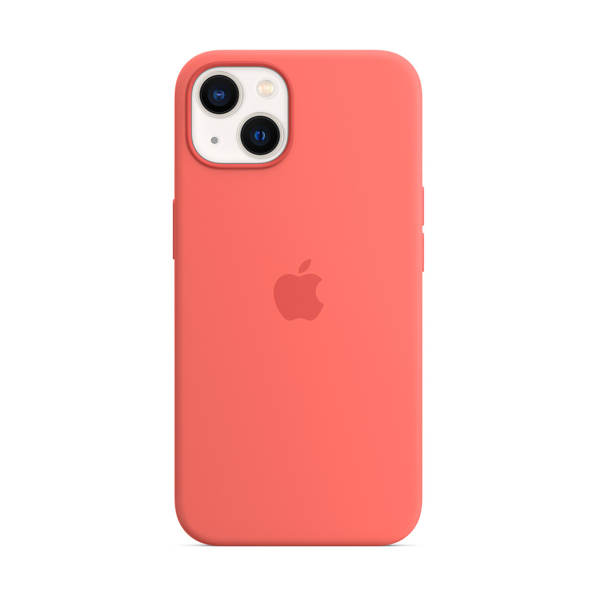 <h1>Apple iPhone 13 Silikon Case mit MagSafe, pink pomelo</h1>