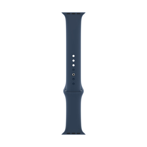 Apple Watch 38/40/41 mm Sportarmband, abyssblau, S/M, M/L