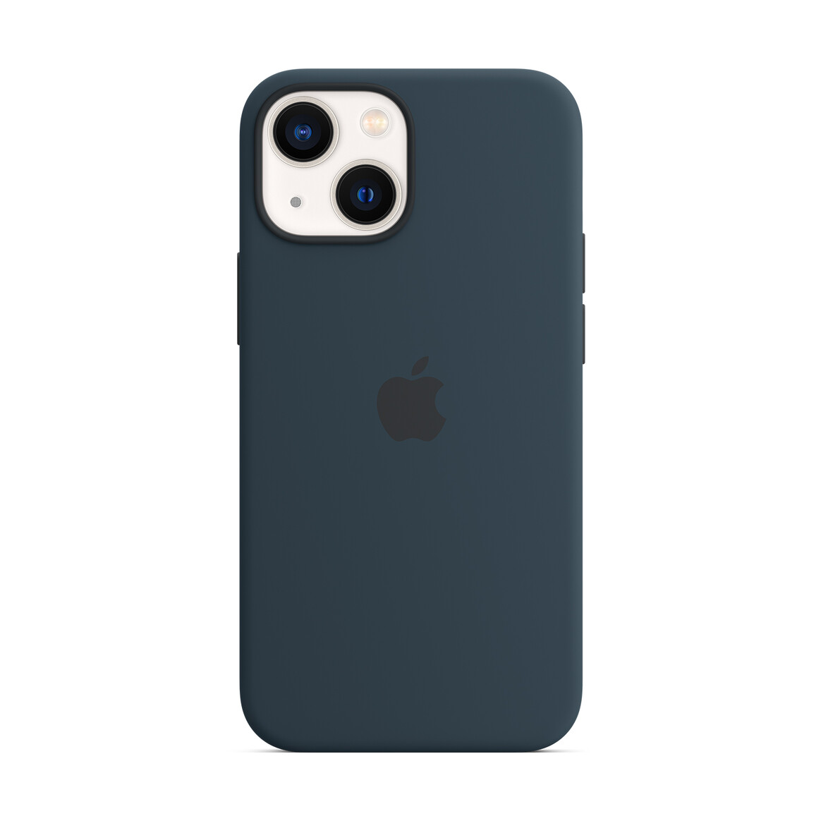<h1>Apple iPhone 13 mini Silikon Case mit MagSafe, abyssblau</h1>