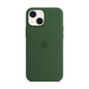 <h1>Apple iPhone 13 mini Silikon Case mit MagSafe, kleegrün</h1>