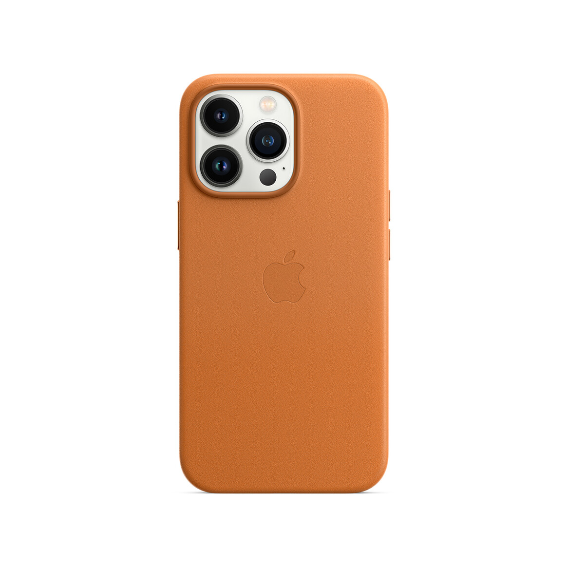 <h1>Apple iPhone 13 Pro Leder Case mit MagSafe, goldbraun</h1>