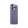 <h1>Apple iPhone 13 Pro Leder Case mit MagSafe, wisteria lila</h1>